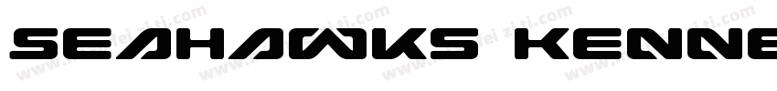 Seahawks Kenneth字体转换